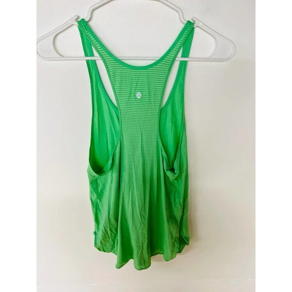 Lululemon What the Sport Mint Green Tank Top